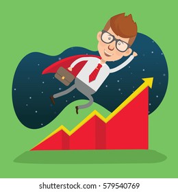 Businessman concept design,clean vector