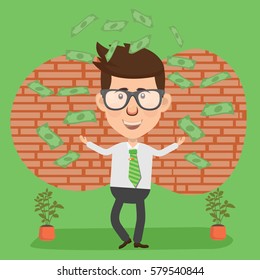 Businessman concept design,clean vector