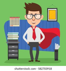 Businessman concept design,clean vector