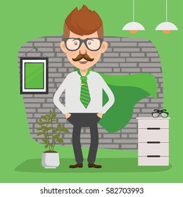 Businessman concept design,clean vector