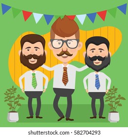 Businessman concept design,clean vector