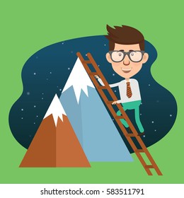 Businessman concept design,clean vector
