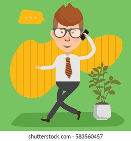 Businessman concept design,clean vector