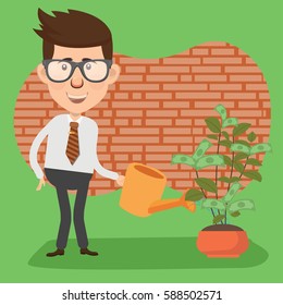 Businessman concept design,clean vector