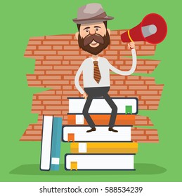 Businessman concept design,clean vector