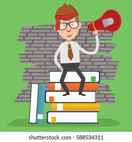 Businessman concept design,clean vector