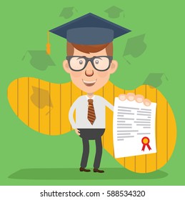 Businessman concept design,clean vector