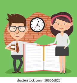 Businessman concept design,clean vector
