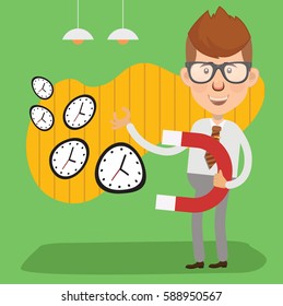 Businessman concept design,clean vector