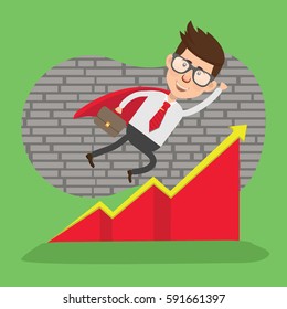 Businessman concept design,clean vector