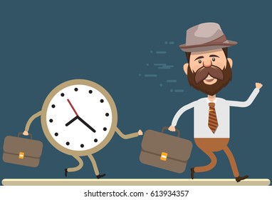 Businessman concept design,clean vector
