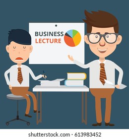 Businessman concept design,clean vector