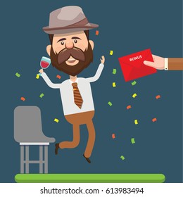 Businessman concept design,clean vector