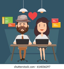 Businessman concept design,clean vector