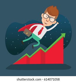 Businessman concept design,clean vector