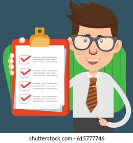 Businessman concept design,clean vector