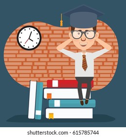 Businessman concept design,clean vector