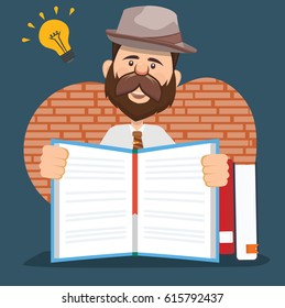 Businessman concept design,clean vector