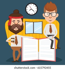 Businessman concept design,clean vector