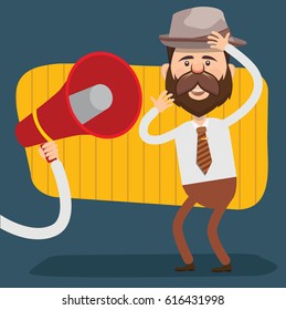 Businessman concept design,clean vector