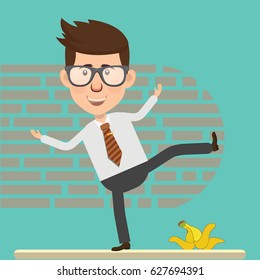 Businessman concept design,clean vector