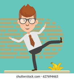 Businessman concept design,clean vector