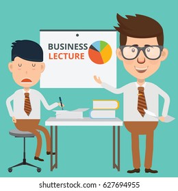 Businessman concept design,clean vector