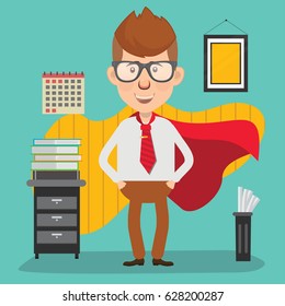 Businessman concept design,clean vector