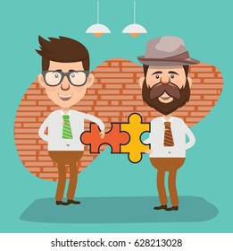 Businessman concept design,clean vector