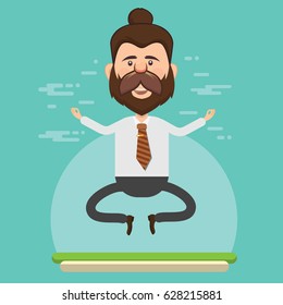 Businessman concept design,clean vector