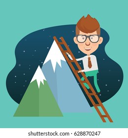 Businessman concept design,clean vector