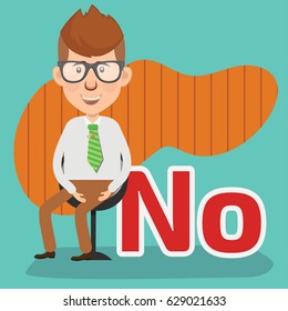 Businessman concept design,clean vector
