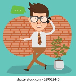 Businessman concept design,clean vector