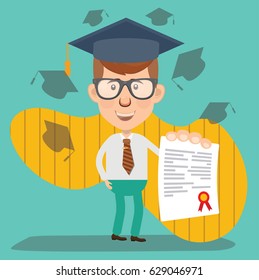 Businessman concept design,clean vector