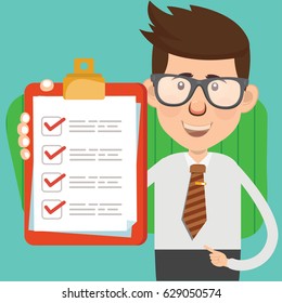 Businessman concept design,clean vector
