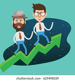 Businessman concept design,clean vector