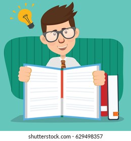 Businessman concept design,clean vector