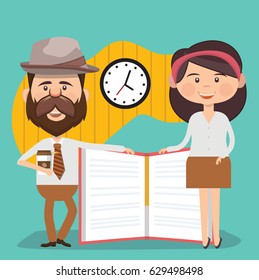 Businessman concept design,clean vector