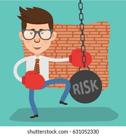 Businessman concept design,clean vector