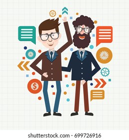 Businessman concept design,vector