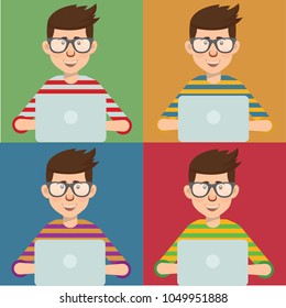 Businessman concept vector design