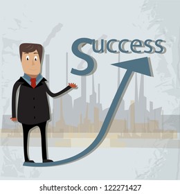 businessman concept .Vector illustration.