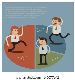 Businessman concept Vector illustration