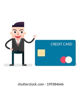 Businessman with Credit Card