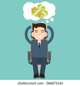 businessman crown
