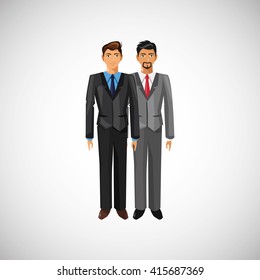 Businessman design. Corporate concept. Businessman icon