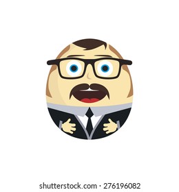 businessman egg doll