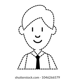 businessman elegant avatar character