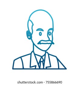 Businessman executive cartoon