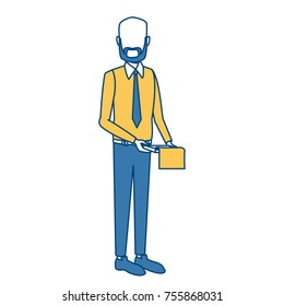 Businessman executive cartoon